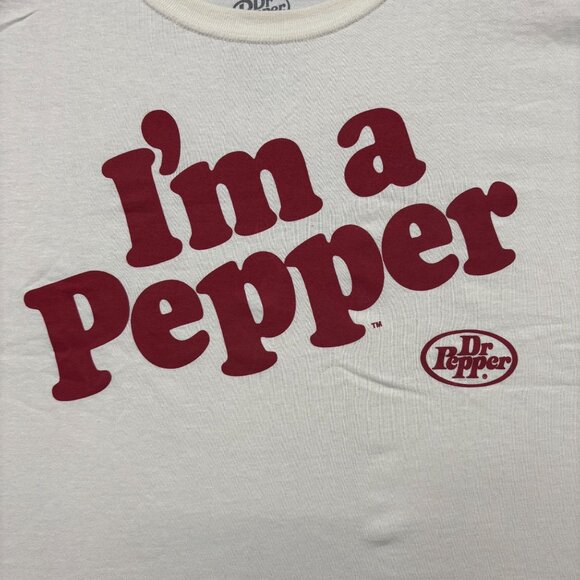 Dr Pepper “I’m a Pepper” Graphic T-Shirt Size Extra Large - Picture 2 of 4
